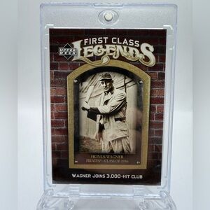 2006 Upper Deck - First Class Legends Honus Wagner #FCL-44 363/699  W/ Hard Case